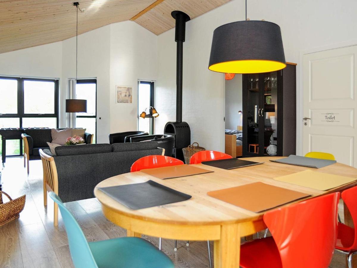 8 Person Holiday Home In Ansager Esterno foto