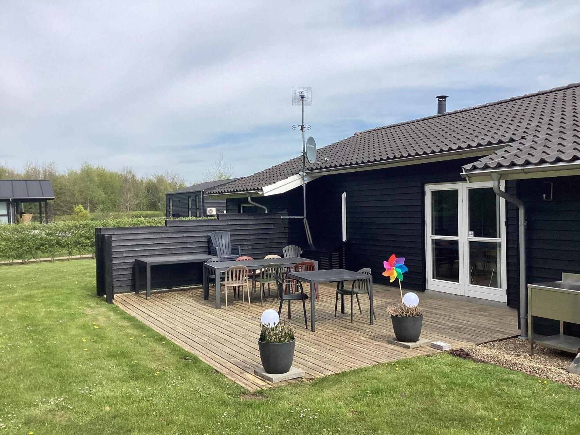 8 Person Holiday Home In Ansager Esterno foto
